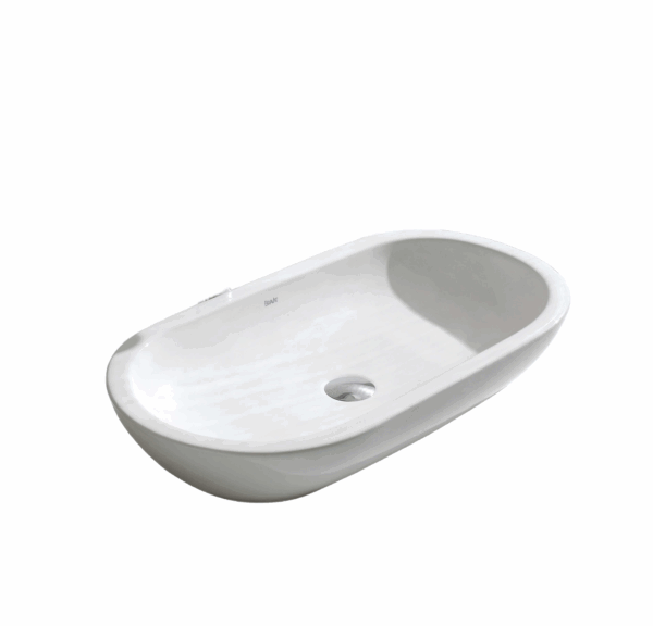Bravat Gina - Counter-top Basin 705x380x125mm