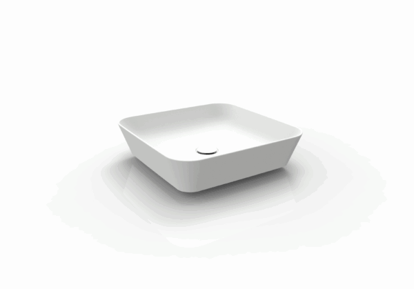 Bravat Counter-top Basin 435x435x110mm